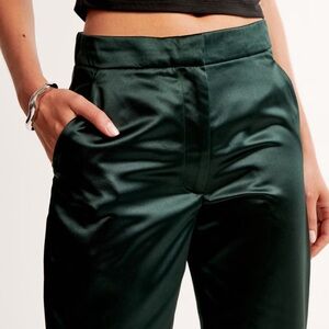 Abercrombie & Fitch High Rise Satin Pants